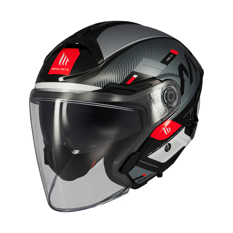 Κράνος MT Cosmo SV S Silence μαύρο/γκρι gloss B2