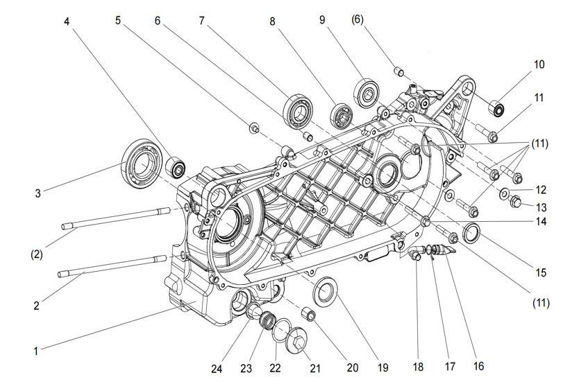 BEARING 6301