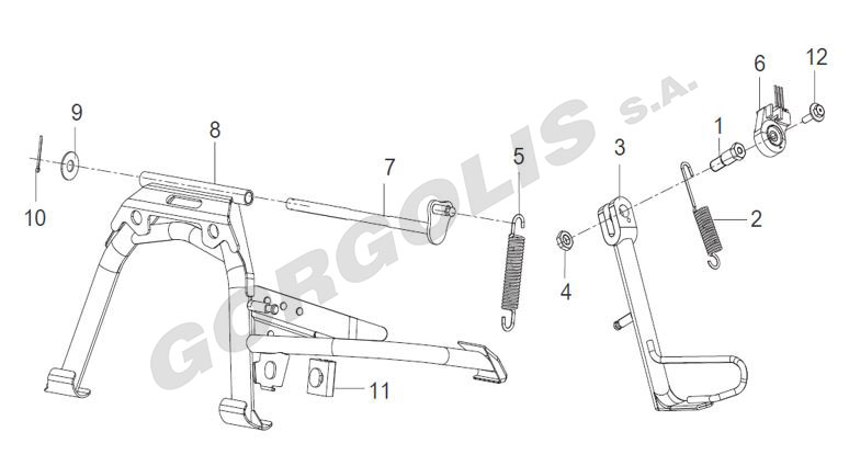 SINGLE SUPPORT FLAMEOUT SWITCH