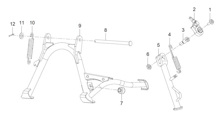 SINGLE SUPPORT FIXING BOLT