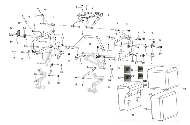 SIDE BOX FIXING BUSH