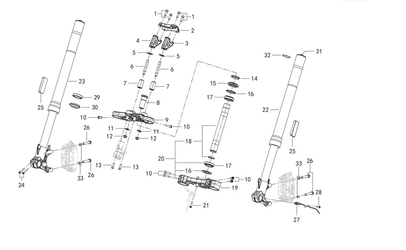 LOWER LEFT HANDLEBAR
