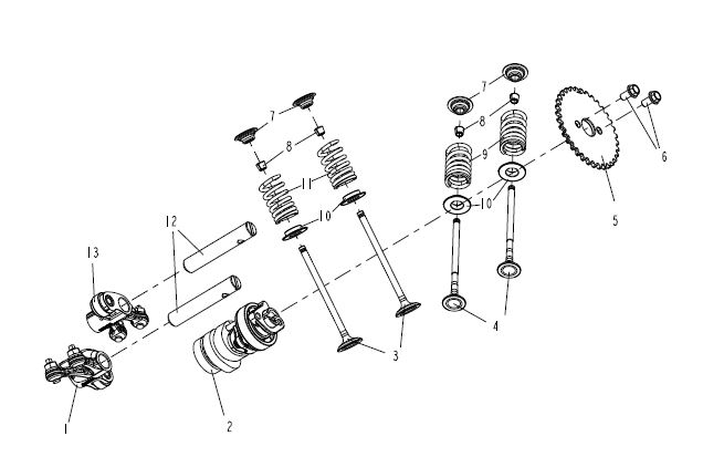 CHAIN WHEEL,CAMSHAFT