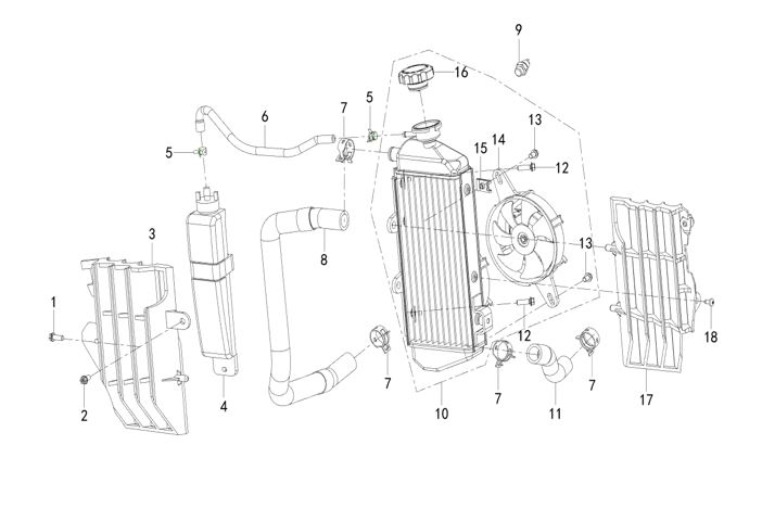 OUTLET WATER TEMPERATURE SWITCH ASSEMBLY