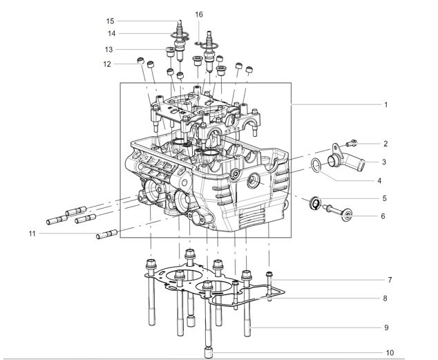 SPARK PLUG,NGK CR8E, SRT/SRV 550, 800