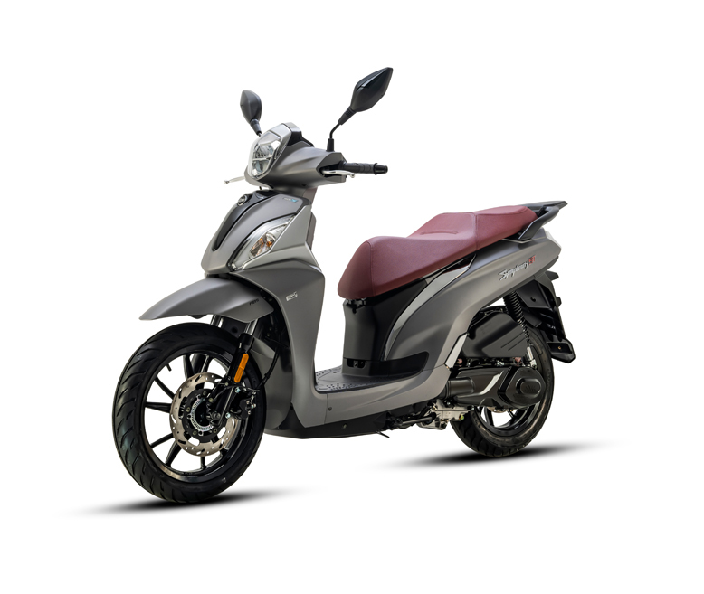 PX02 - ΧΡΩΜΑ SYMPHONY ST 125i LC TCS (e5)) Mat Grey (Red seat) GY-010U (AG+R)