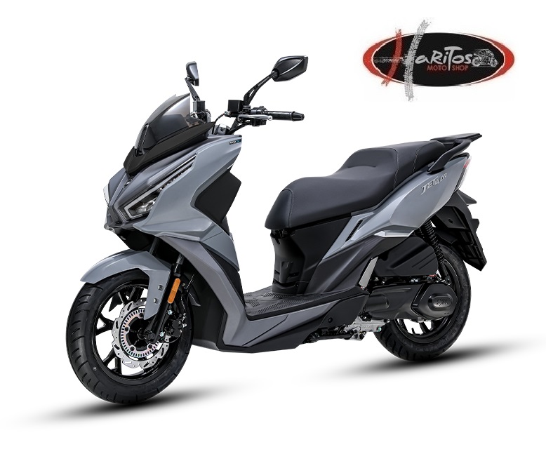 JET14 EVO 125 A/C CBS ΔΙΑΘΕΣΙΜΑ GREY MAT BLACK